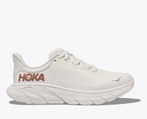 HOKA Arahi 7 Women's Running Shoes White | KPR728396