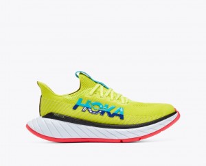 HOKA Carbon X 3 Women's Running Shoes Green / Turquoise | SYO017538