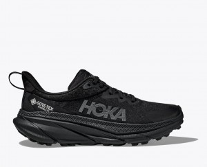 HOKA Challenger 7 GTX Men's Trail Running Shoes Black | XMP876302