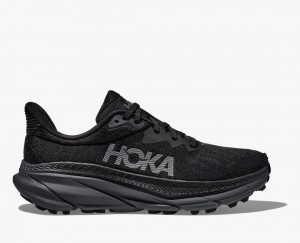 HOKA Challenger 7 Men's Trail Running Shoes Black | GRX456701