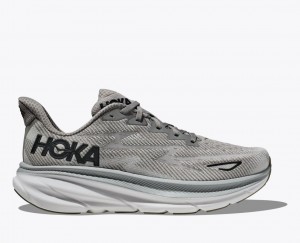 HOKA Clifton 9 Men's Running Shoes Grey | ZMW085712