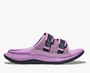 HOKA Ora Luxe Men's Slide Pink | KLY205143