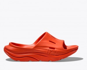 HOKA Ora Recovery 3 Men's Slide Red | EYR581276