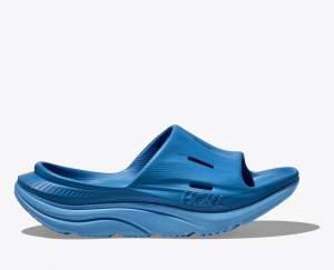 HOKA Ora Recovery 3 Women's Slide Dark Blue | NZR038724