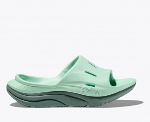 HOKA Ora Recovery 3 Women's Slide Mint | TGZ593218