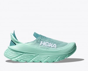 HOKA Restore TC Men's Walking Shoes Mint | ZHT284059