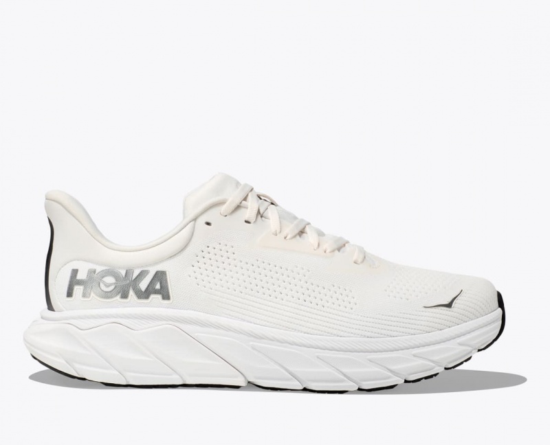 HOKA Arahi 7 Men\'s Running Shoes White | RPT742850