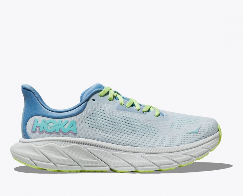 HOKA Arahi 7 Women\'s Running Shoes Light Blue | KZD834725