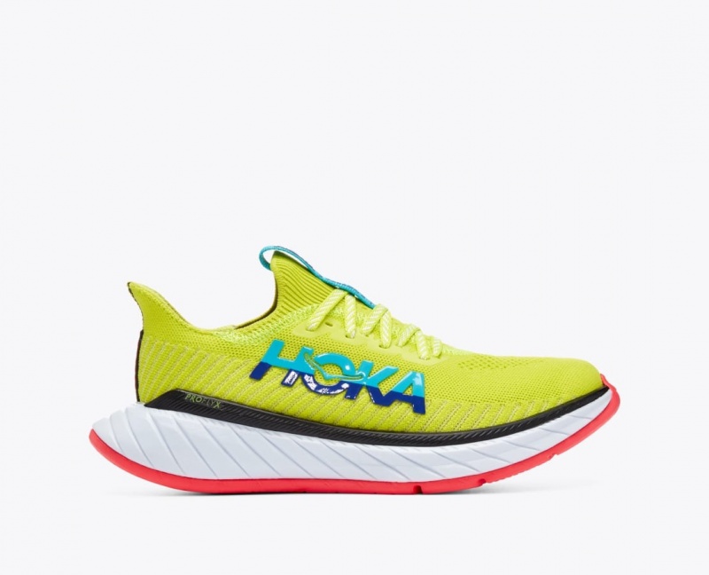 HOKA Carbon X 3 Women\'s Running Shoes Green / Turquoise | SYO017538