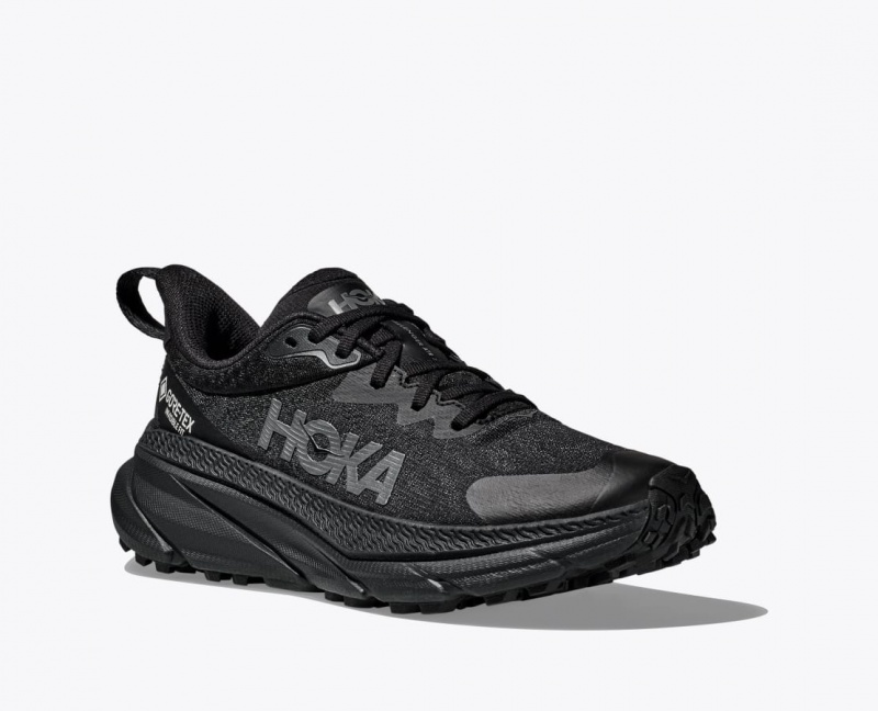 HOKA Challenger 7 GTX Men's Trail Running Shoes Black | XMP876302