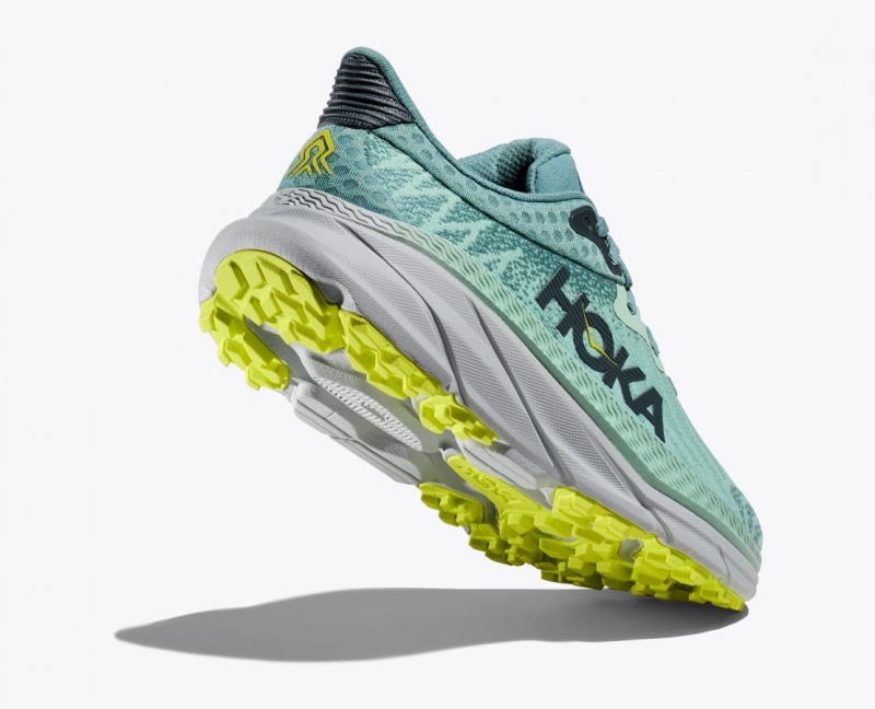 HOKA Challenger 7 Women's Trail Running Shoes Mint | BRZ842769