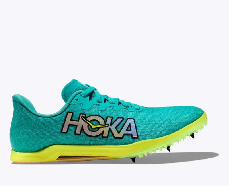 HOKA Cielo X 2 MD Women\'s Track Spikes Turquoise | WNJ406352