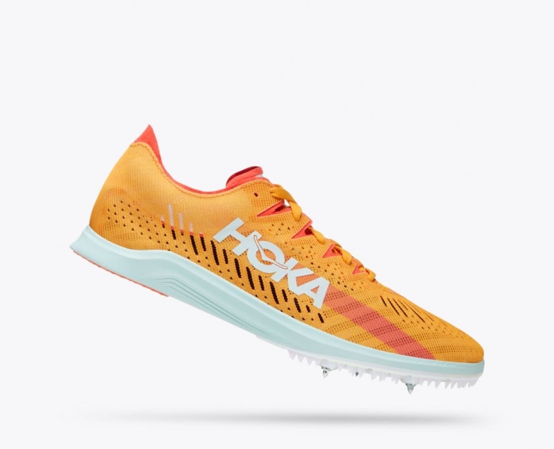 HOKA Cielo X LD Men's Track Spikes Orange | BJV495783