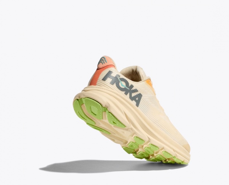 HOKA Clifton 9 Kids' Running Shoes Beige | ZNP948503