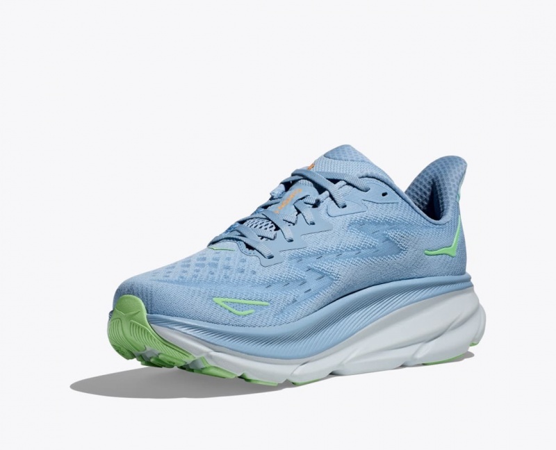 HOKA Clifton 9 Men's Running Shoes Blue | VHC163420