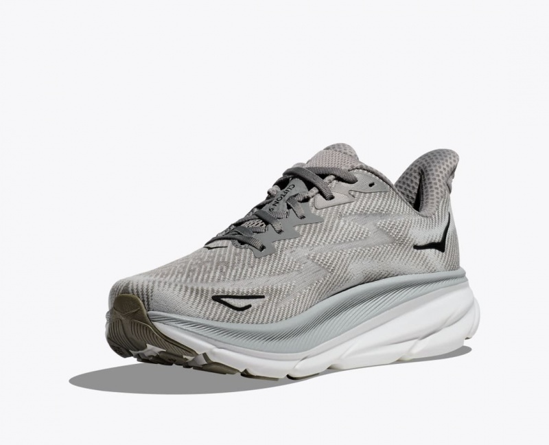 HOKA Clifton 9 Men's Running Shoes Grey | ZMW085712