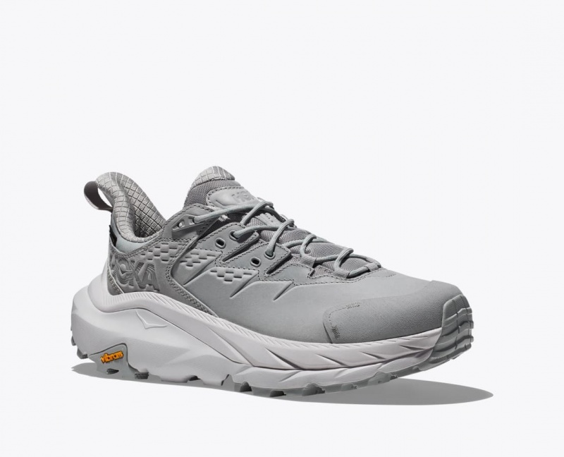 HOKA Kaha 2 Low GTX Women's Hiking Shoes Grey / Light Grey | OIM943216