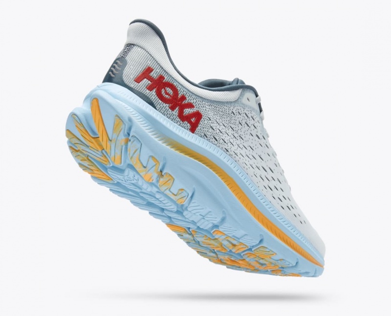 HOKA Kawana Men's Sneakers Grey / Light Blue | OBR476029