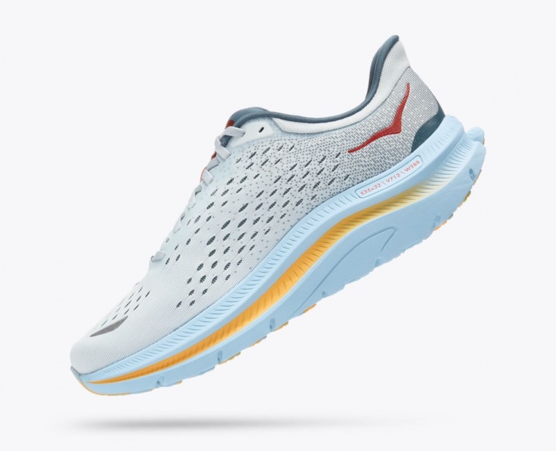 HOKA Kawana Men's Sneakers Grey / Light Blue | OBR476029