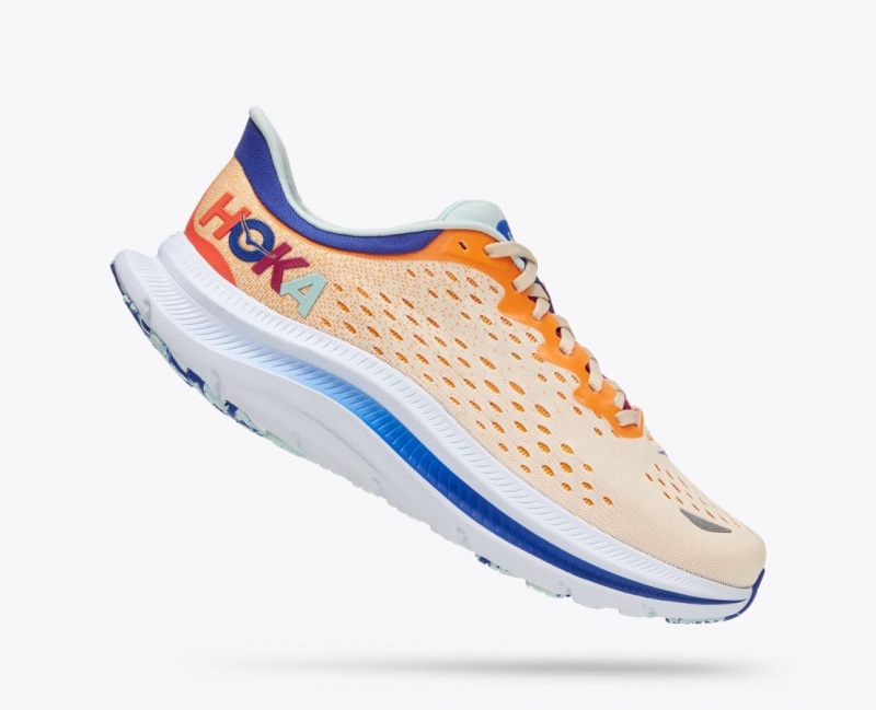 HOKA Kawana Men's Sneakers Orange / White | MVJ718405