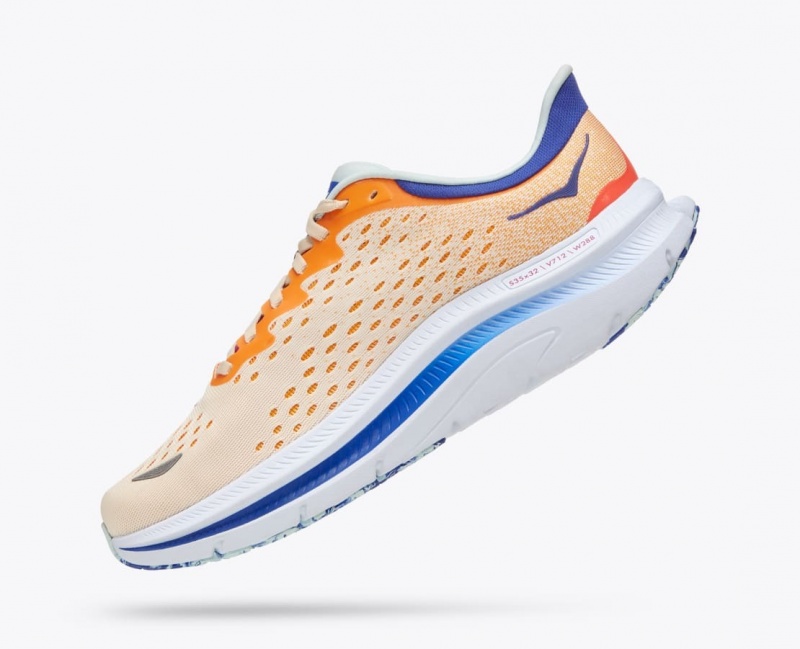 HOKA Kawana Men's Sneakers Orange / White | MVJ718405