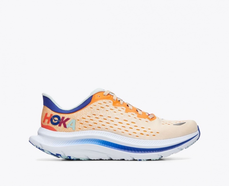 HOKA Kawana Men's Sneakers Orange / White | MVJ718405