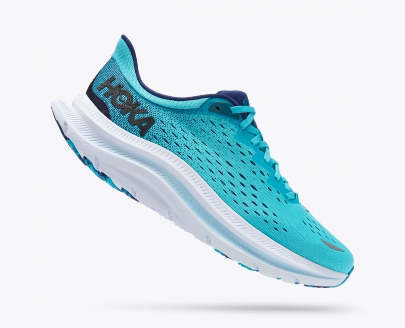 HOKA Kawana Men's Sneakers Turquoise | FCY018469