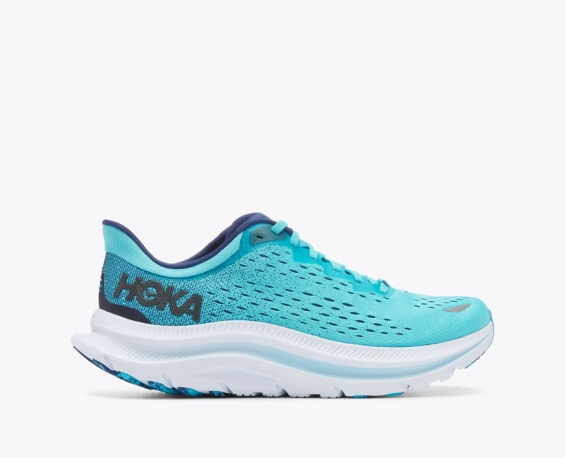 HOKA Kawana Men's Sneakers Turquoise | FCY018469