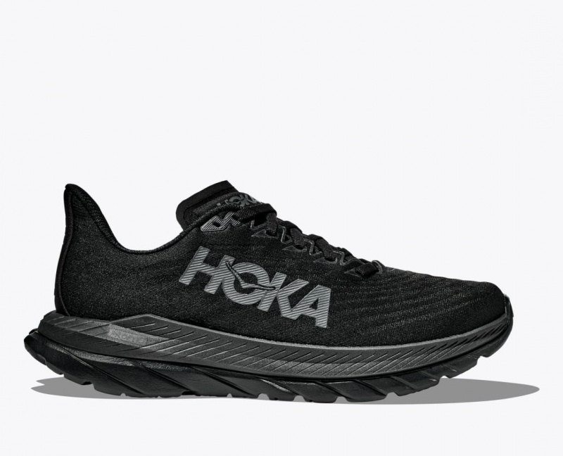 HOKA Mach 5 Men\'s Running Shoes Black | ZLQ289165