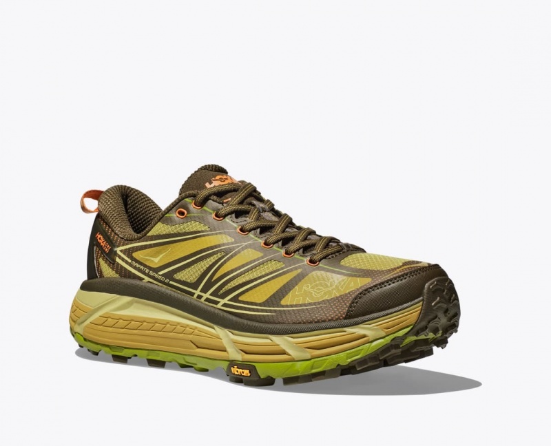 HOKA Mafate Speed 2 Women's Sneakers Dark Olive | KQF094637