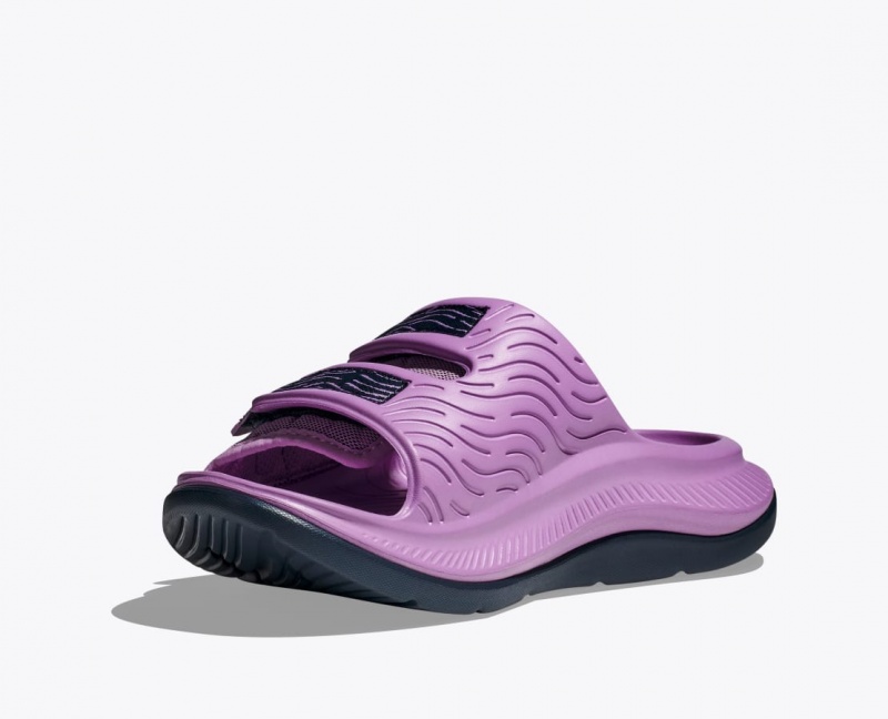 HOKA Ora Luxe Men's Slide Pink | KLY205143