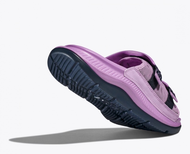 HOKA Ora Luxe Men's Slide Pink | KLY205143