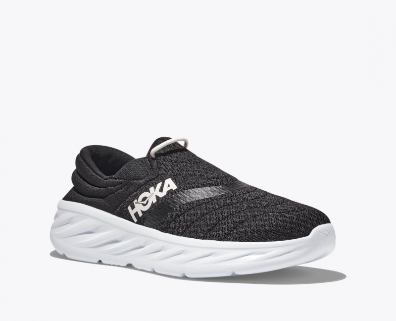 HOKA Ora Recovery 2 Women's Slip On Shoes Black | YKE863015