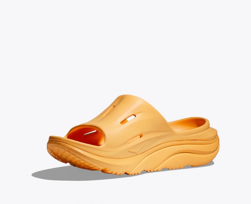 HOKA Ora Recovery 3 Men's Slide Dark Orange | YBM293415