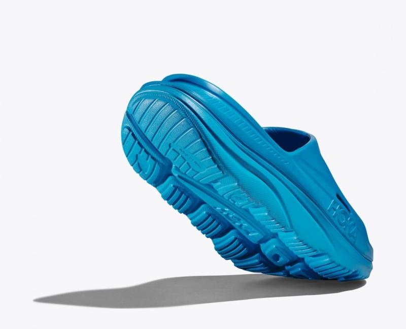 HOKA Ora Recovery 3 Women's Slide Blue | KLP857403