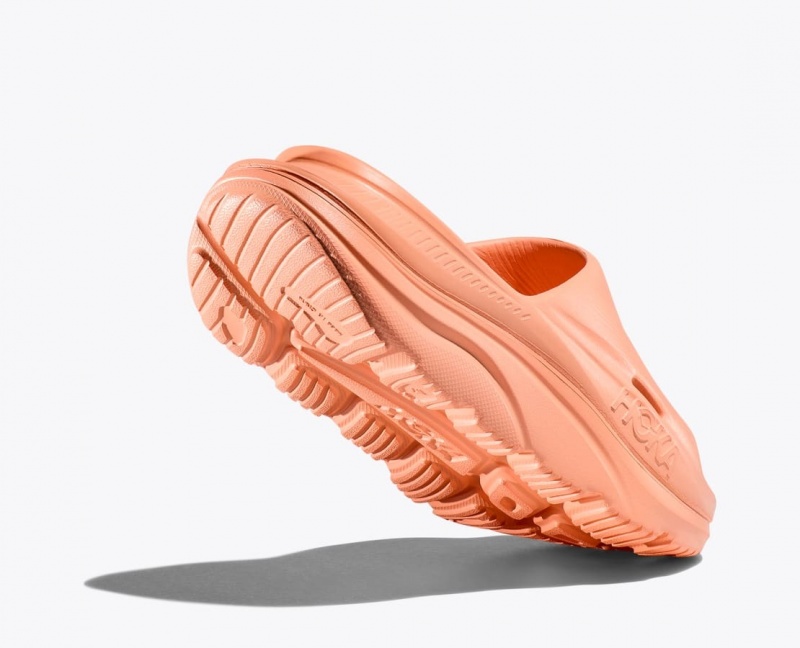 HOKA Ora Recovery 3 Women's Slide Dark Orange | RXB124839