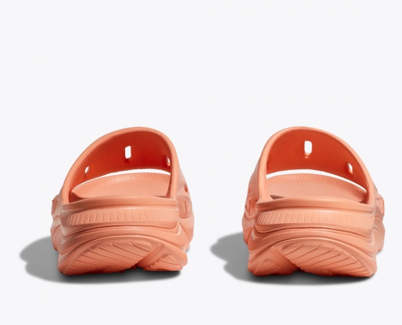 HOKA Ora Recovery 3 Women's Slide Dark Orange | RXB124839