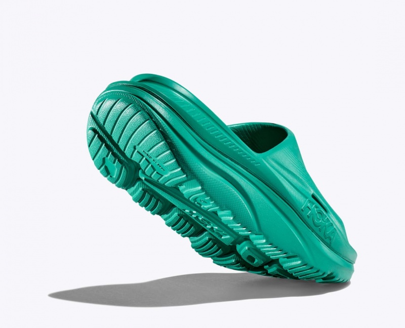 HOKA Ora Recovery 3 Women's Slide Dark Turquoise | SOZ963258