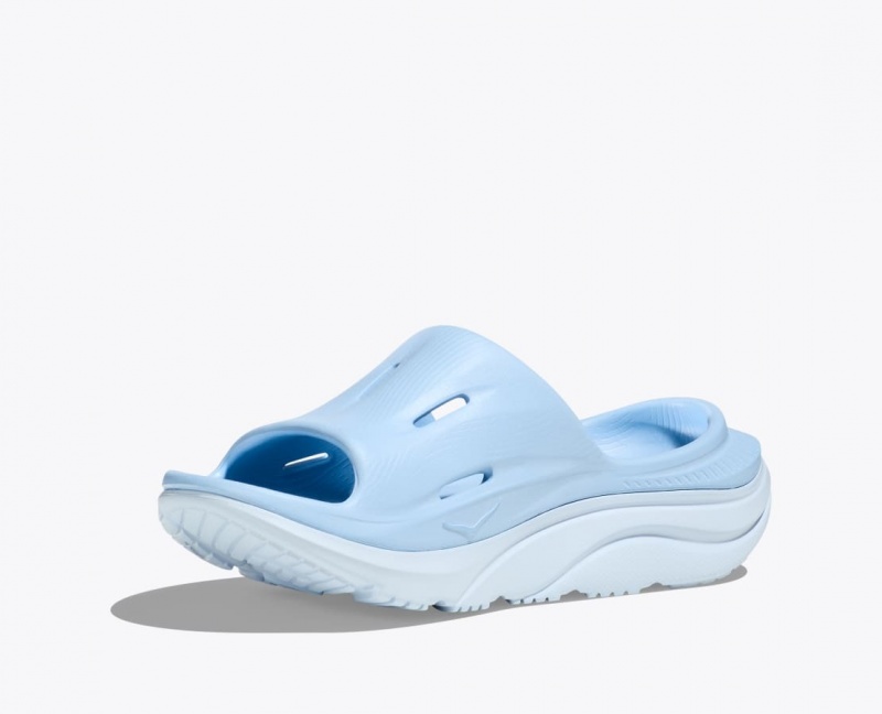 HOKA Ora Recovery 3 Women's Slide Light Blue | LTM875613