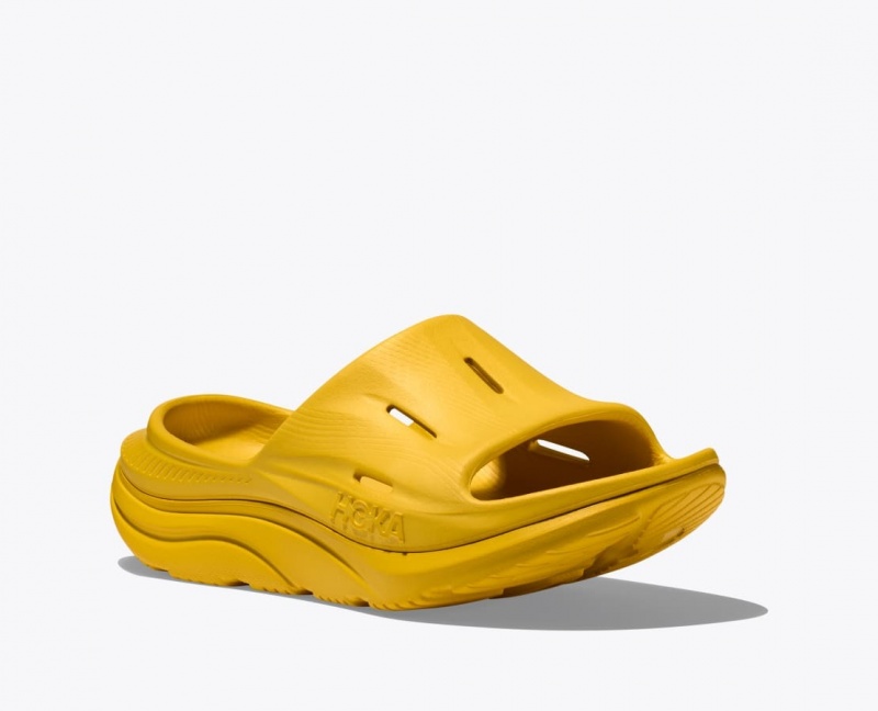 HOKA Ora Recovery 3 Women's Slide Light Orange | WCM589041