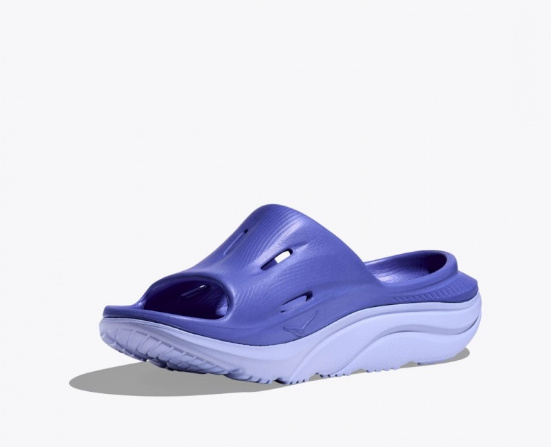 HOKA Ora Recovery 3 Women's Slide Navy | AMF271539