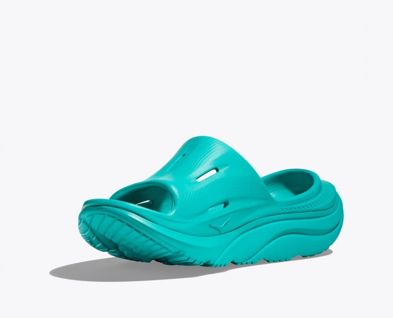 HOKA Ora Recovery 3 Women's Slide Turquoise | FSI694015