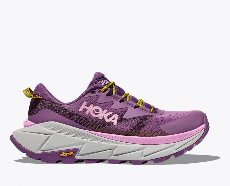 HOKA Skyline-Float X Women\'s Hiking Shoes Purple | EJL394508