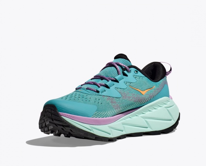 HOKA Skyline-Float X Women's Hiking Shoes Turquoise | SMH758249