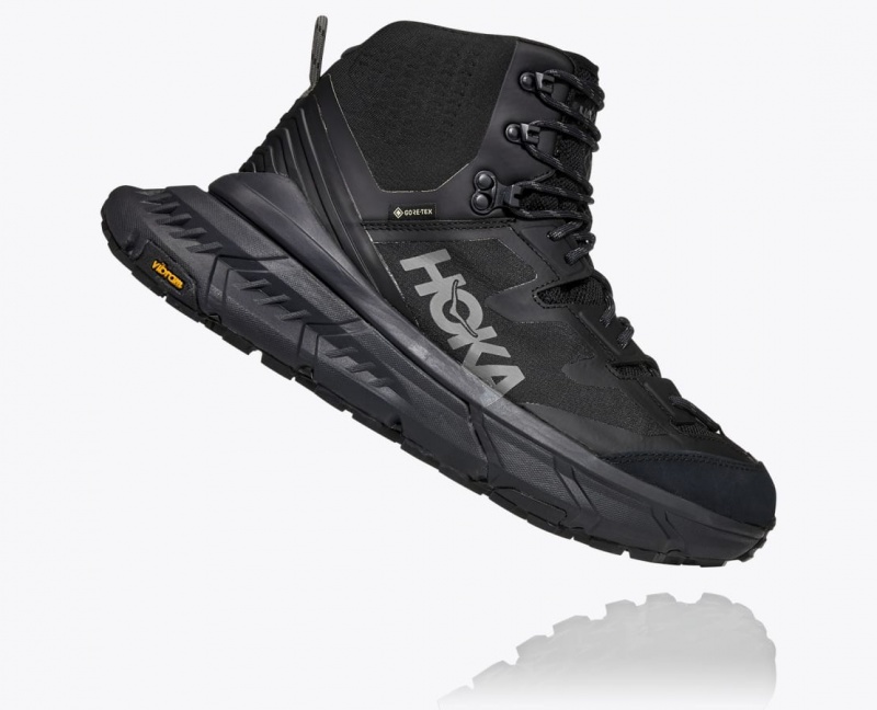 HOKA TenNine Hike GTX Men's Hiking Boots Black | RBE760428